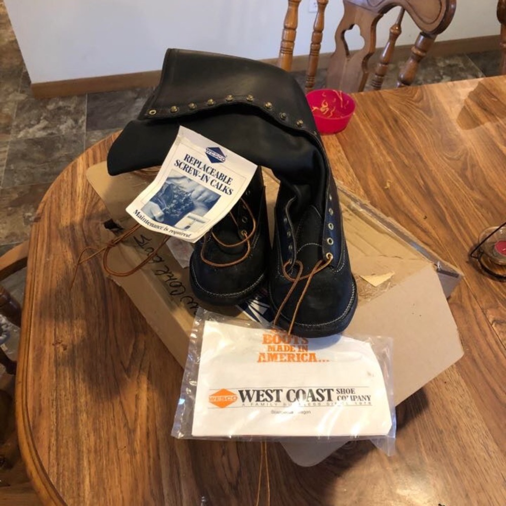 Wesco caulk boots